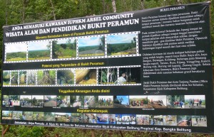 Bukit Peramun Aik Selumar Belitung