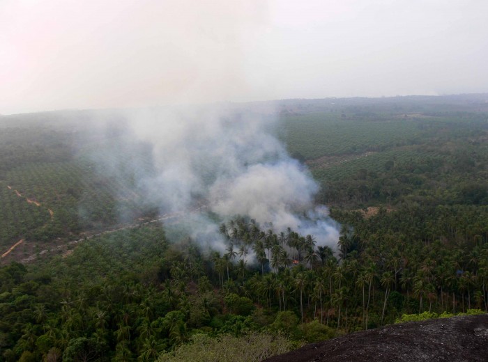 naissance du Haze Belitung Indonésie