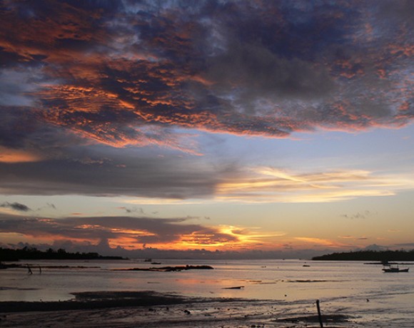 couché de soleil Belitung Indonésie Go Belitung