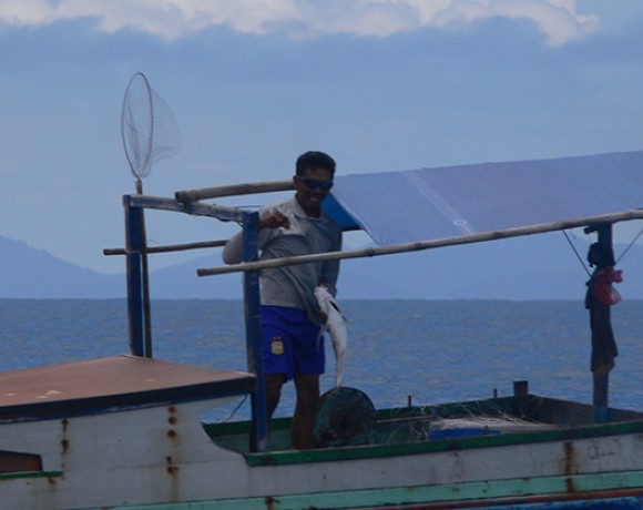 pêcheur Belitung Indonésie Go Belitung