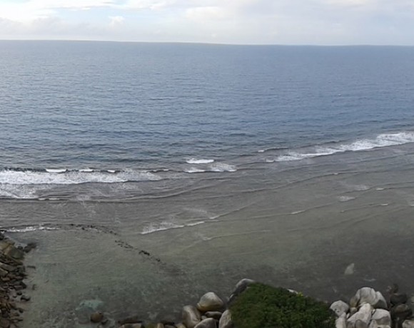 Vue du phare de Lengkuas Belitung Indonésie Go Belitung