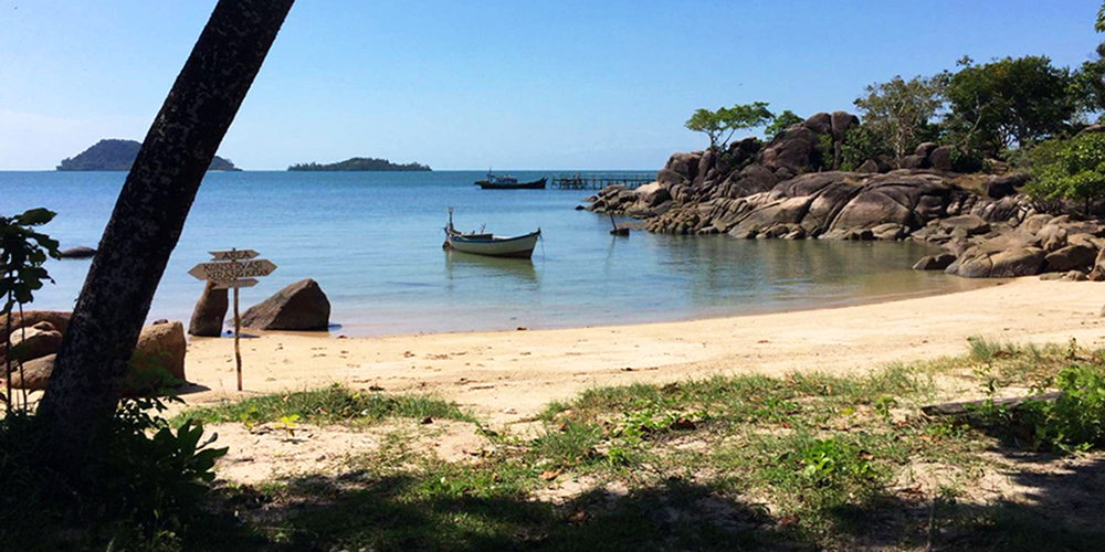 Batu Bedil sungai padang Belitung Island Indonesia gobelitung
