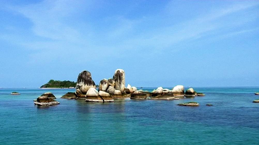 pulau batu berlayar Belitung Indonésie